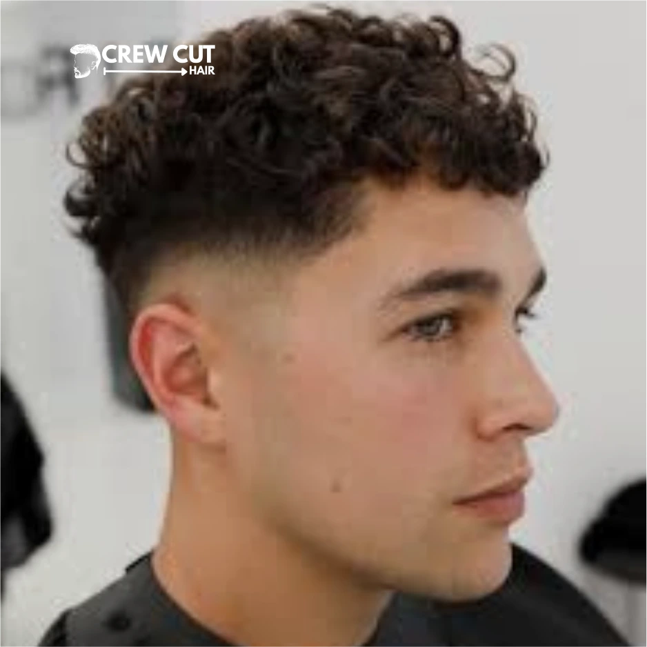 Curly Crew Cut