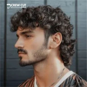 Curly Hair Mullet