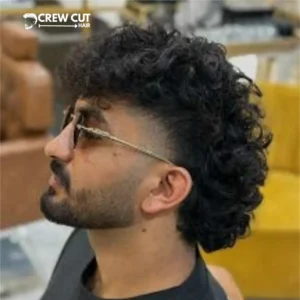 Curly Modern Mullet