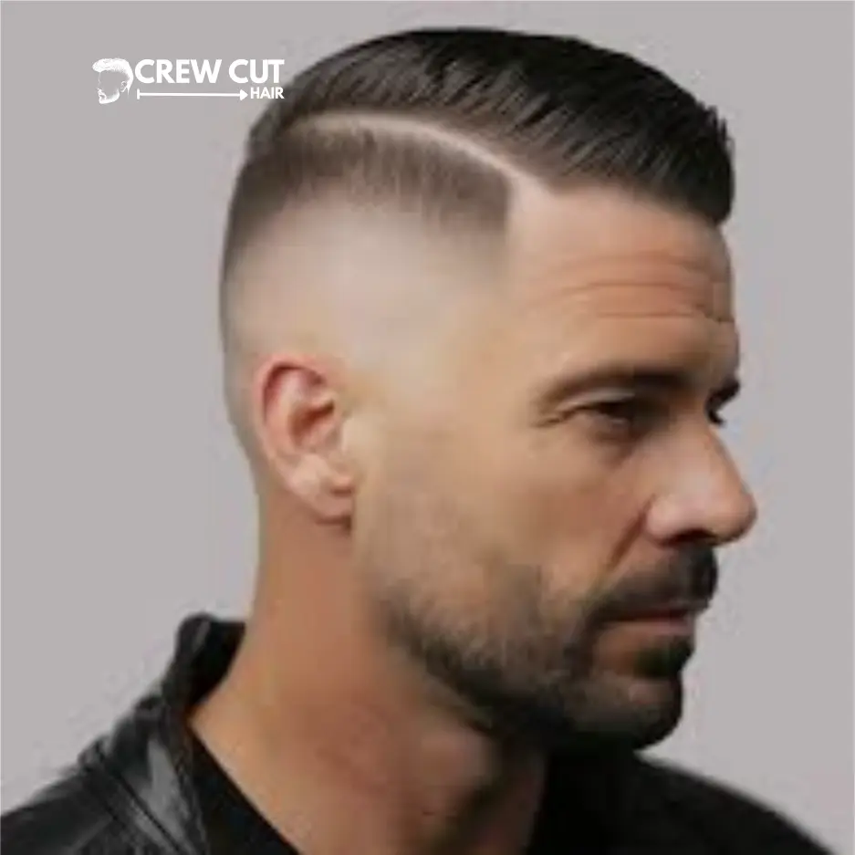 Hard Part Side Part Haircut