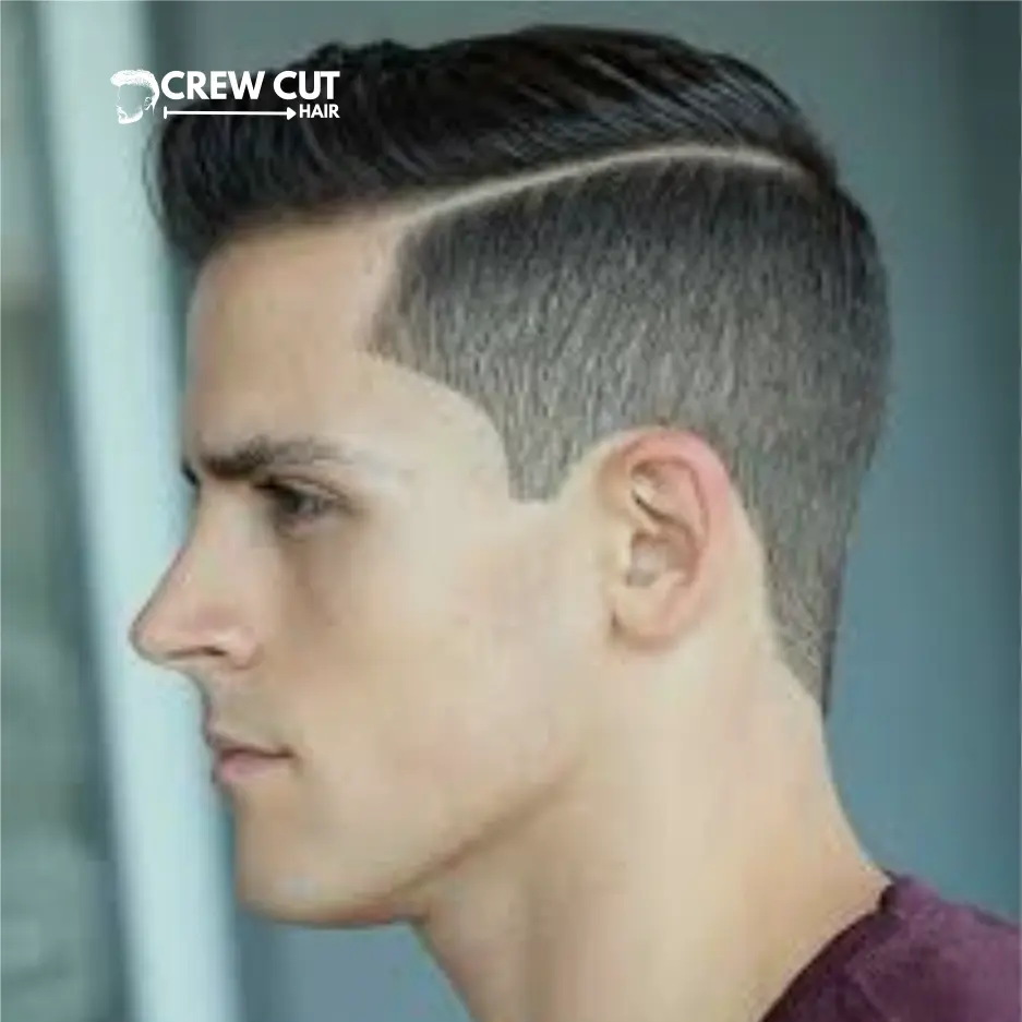 Ivy League Side Part Haircut