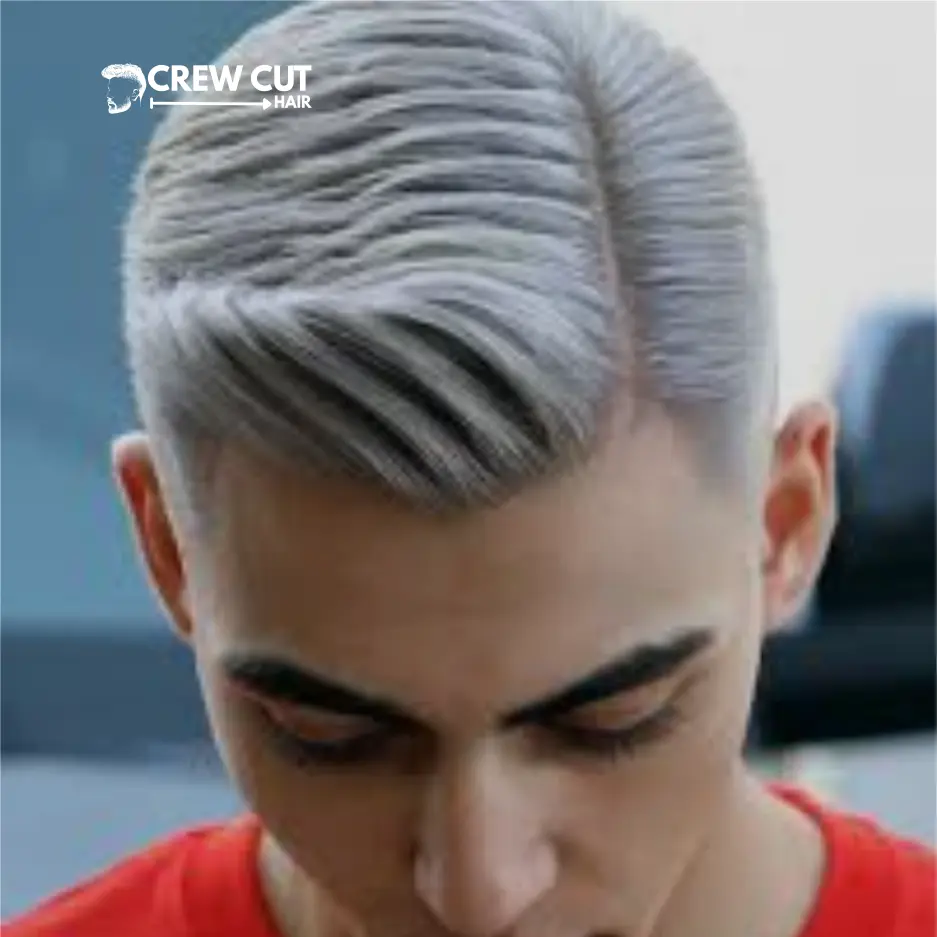 Messy Side Part Haircut