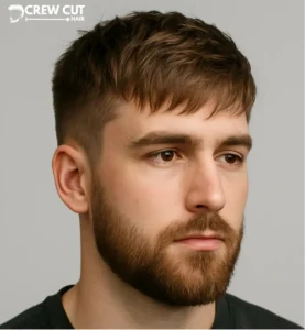 Short Sides with Layered Fringe Crop