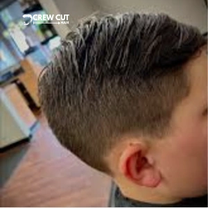 Side-Swept Crew Cut
