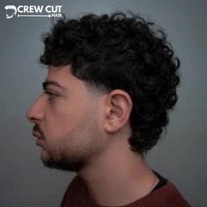 Soft Curly Mullet