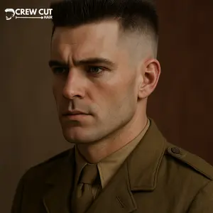1940s Military Crew Cut