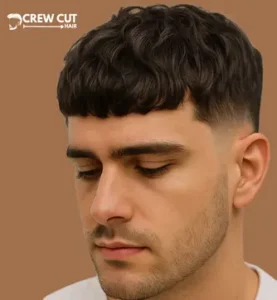 Blunt Fringe Wavy Crop