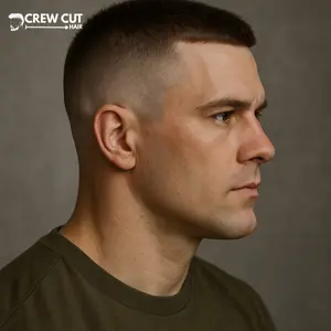 Buzzcut Military Crew Cut Fade