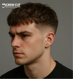 Classic Textured French Crop Low Fade