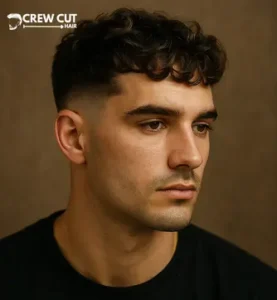 Classic Wavy French Crop Low Fade