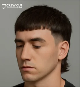 French Crop Low Fade Mullet