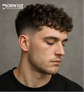 French Crop Low Fade With Line Up