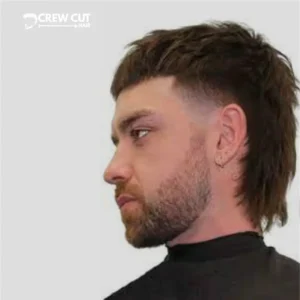 Layered Mullet Straight Hair