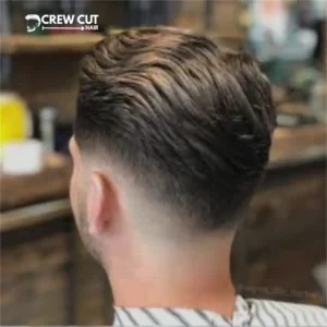 Low Fade Slick Back