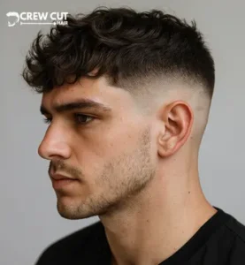 Low Skin Fade Wavy Crop