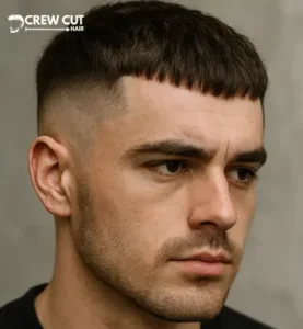 Low Skin Fade Wavy french Crop