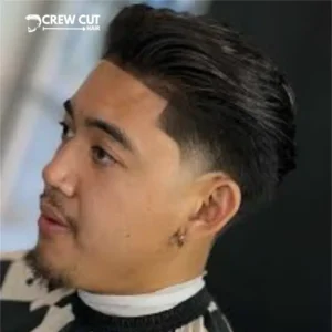 Low Taper Fade with Short Quiff