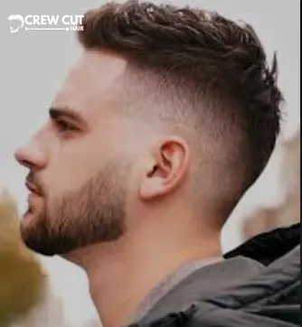 Medium-Length Messy Crew Cut