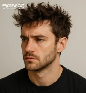 Messy Quiff Hairstyle For Men