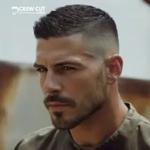 Military High Fade Comb Over