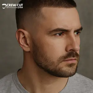 Prussian-Inspired Military Crew Cut
