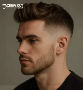 Quiff with fade hairstyles