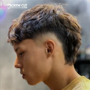 Short Straight Hair Mullet