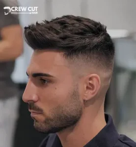 Short Textured Quiff (Mid Fade)