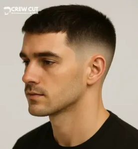 Textured French Crop Hairstyle