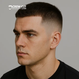 Textured Mid Fade Crew Cut hairstyles