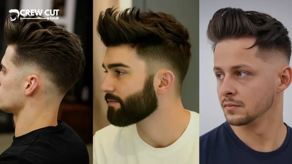 Textured Quiff Hairstyle Overview