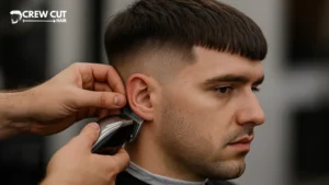 Setting a low baseline with lever open around the ear