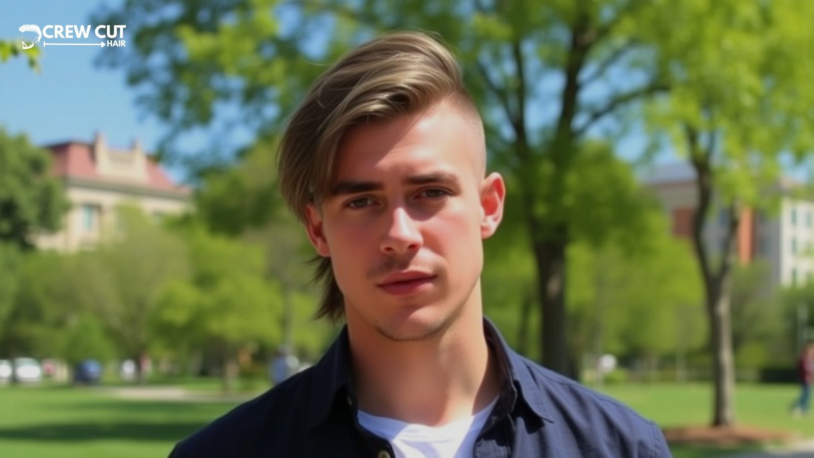 low taper mullet hairstyle