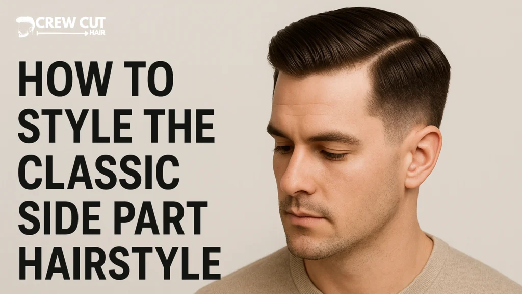 How to Style the Classic Side Part hairstyles