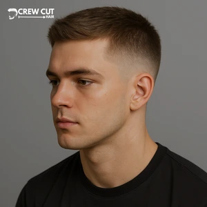 Long Crew Cut with Taper