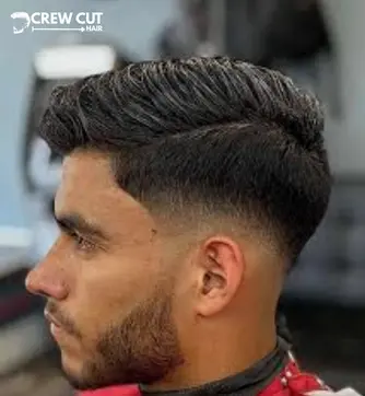 Low fade comb over