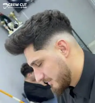 Low fade textured quiff