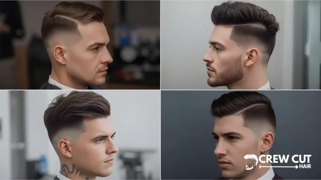 Main Short One Side Fade haircut Styles