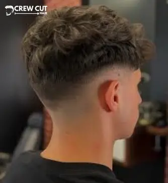 Medium-Length Mid Fade Haircut for Men