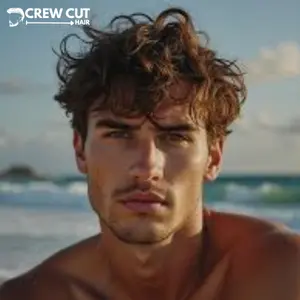 Messy Wavy Surfer Crop