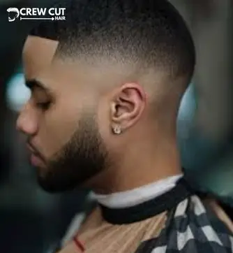 Mid Fade Haircut for Black Men