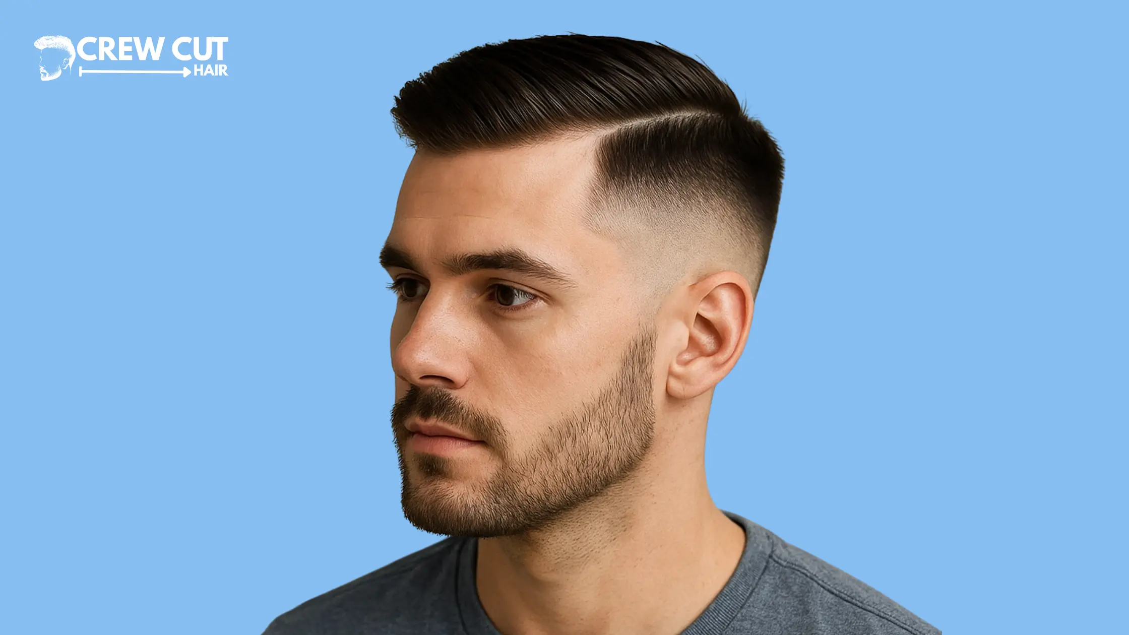 Short Comb Over Fade Haircut Guide for Men 2025