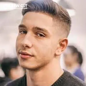 Short Short Comb Over Fade