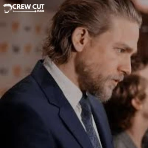 Slicked-Back Medium Length Hair