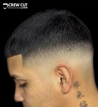 Ultra-Short Low Taper Fade Buzz Cut