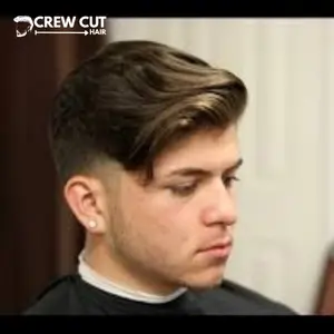 Undercut Short Comb Over Fade