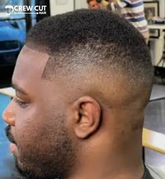 Wavy Low Taper Buzz Cut