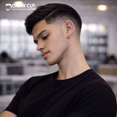 Burst Fade Comb Over