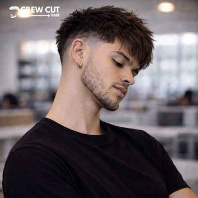 Burst Fade Faux Hawk