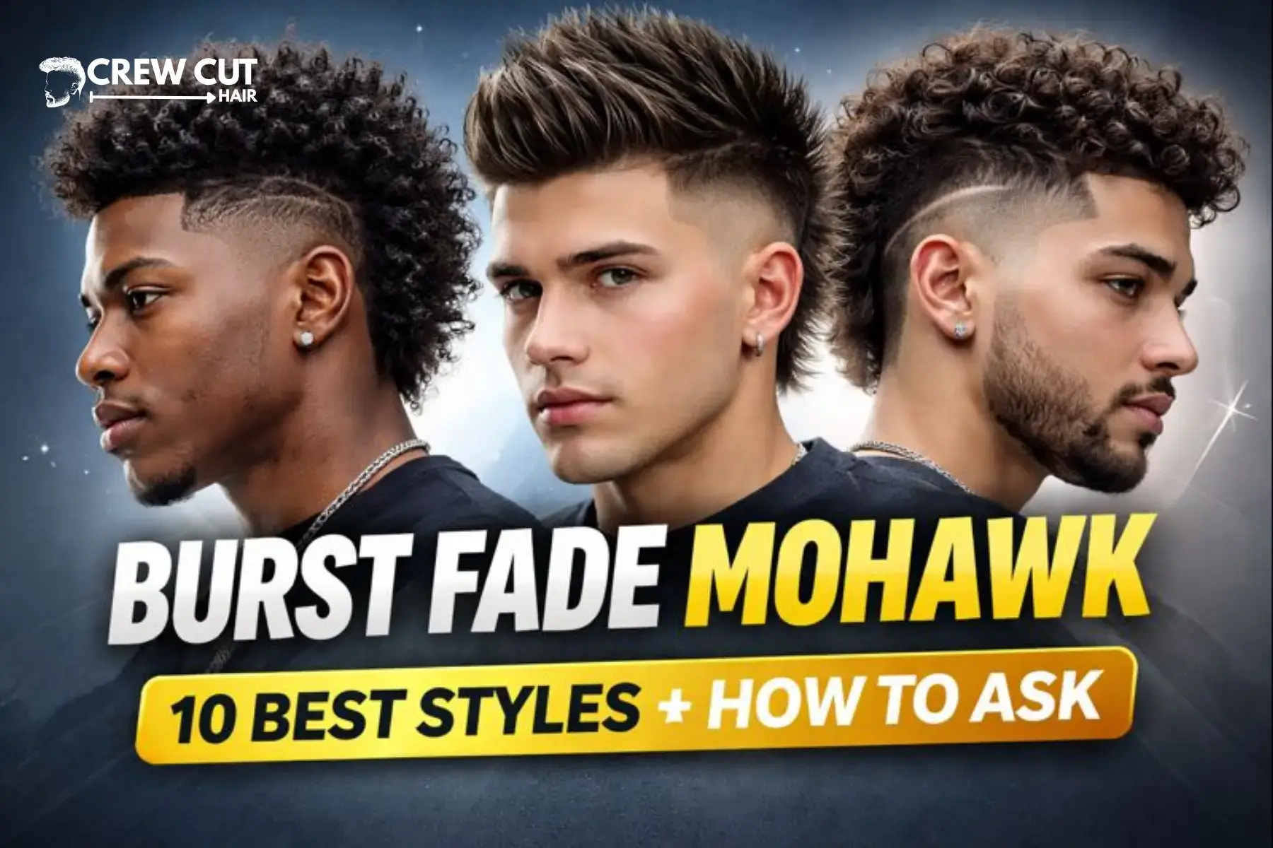 Burst Fade Mohawk 10 Best Style And How To Ask | Crewcuthair
